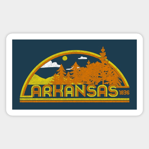 Arkansas 1836 (Day) Magnet by rt-shirts